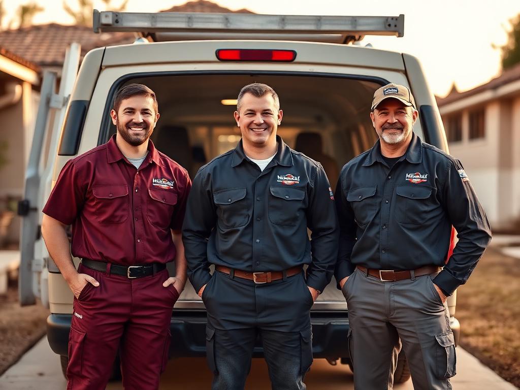 Our professional garage door service team of licensed and insured technicians